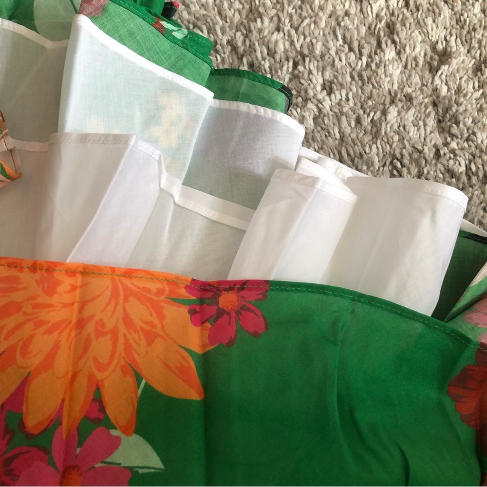 Cara Cara Maidstone Dress -  Punch Floral Green - Picture 9 of 12